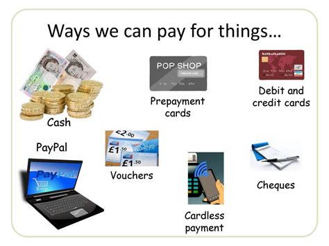 Ways to Pay .